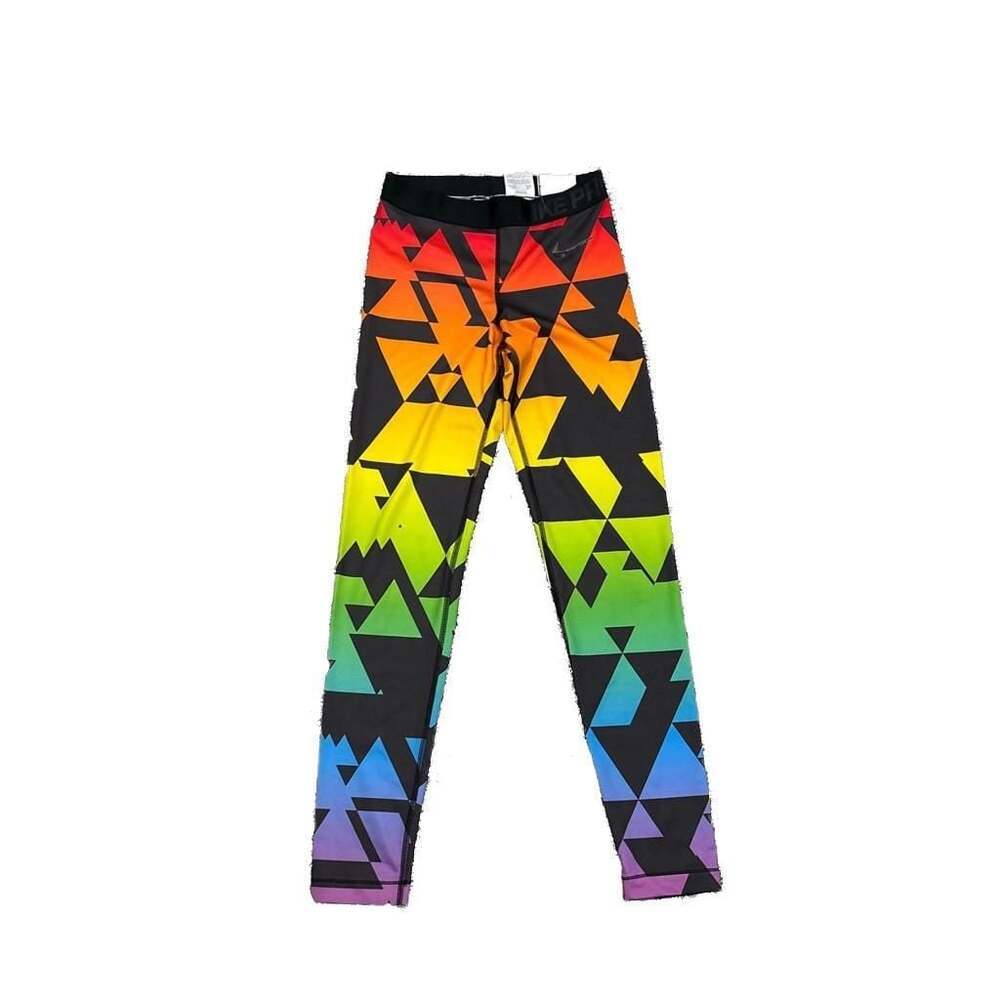 Nike Pro Be True Rainbow Geometric Pride Training Tights